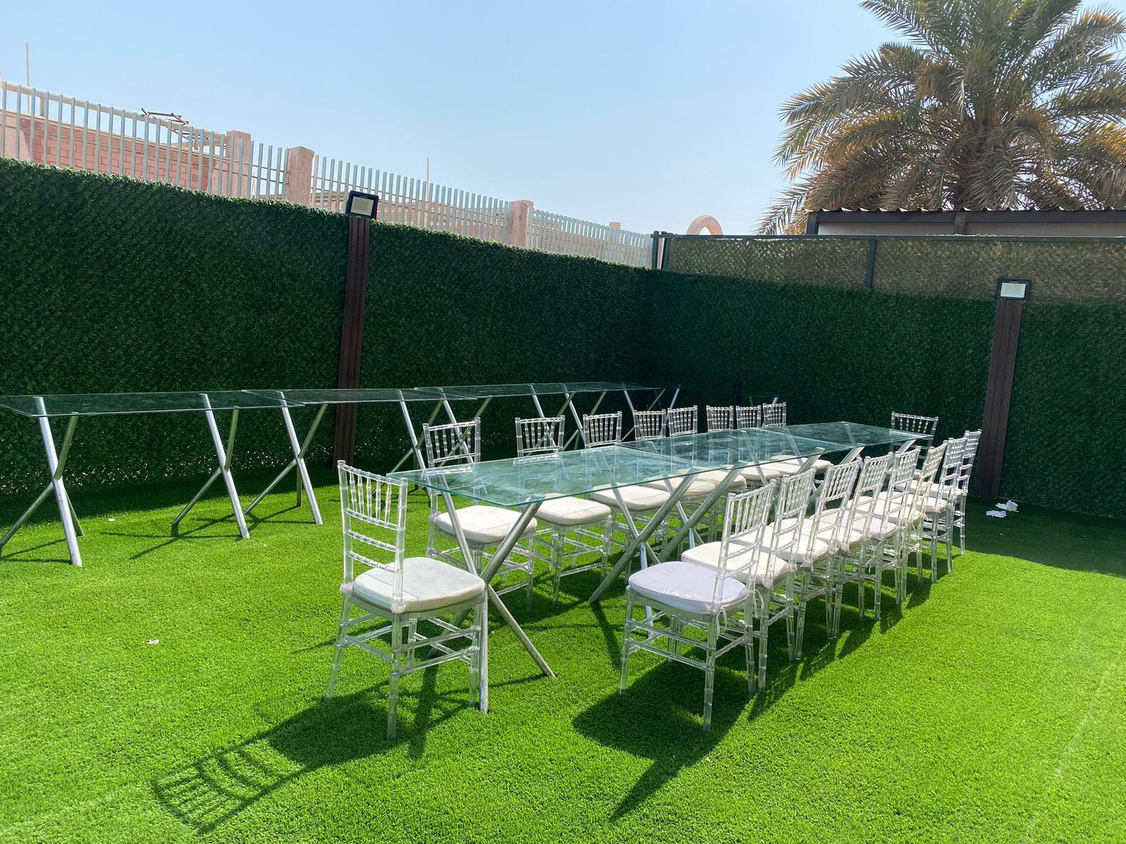 ايجار كراسي وطاولات في الكويت